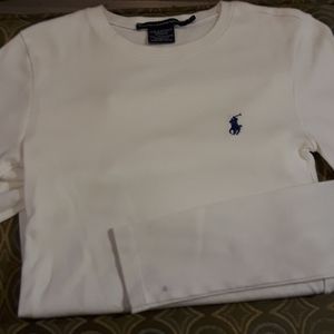 Polo Ralph Lauren long sleeve shirt. White